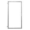 Poortframe 90x190 cm | Verzinkt | Verstelbaar | t.b.v. blokhutprofielen