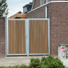 Poortframe 120x190 cm | Verzinkt | Verstelbaar | t.b.v. blokhutprofielen