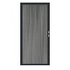 Composiet Premium Tuinpoort | 90x190cm | Natural | Cloudy Grey | Verticaal | Antraciet stalen frame
