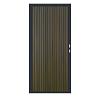 Composiet Premium Tuinpoort | 110x190cm | Rhombus | Walnut | Verticaal | Antraciet stalen frame