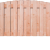 Tuinscherm Douglas Geschaafd | Toog | t.b.v. Luxe hout-beton