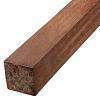 Hardhout Tuinpaal 140x140x3000 fijnbezaagd | azobe