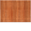 Hardhout Rhombus open | 51 planks 180x130 cm BxH