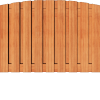 Hardhout 19 planks 180x130 cm BxH | Toog