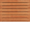 Horizontaal Hardhout 21 planks 180x130 cm BxH