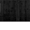 Tuinscherm Zwart Douglas XL | t.b.v. Luxe hout-beton