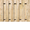 Tuinscherm Grenen XL | Recht | t.b.v. Luxe hout-beton
