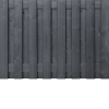 Zwart Grenen 17 planks 180x130 cm BxH