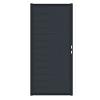 Aluminium Tuinpoort | 120x190cm | Smooth | Antracite  | Horizontaal | Antraciet stalen frame