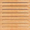 Tuinscherm Keruing 21 planks | Geschaafd | Horizontaal