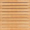 Tuinscherm Keruing 23 planks | Geschaafd | Horizontaal