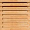 Tuinscherm Keruing 17 planks | Geschaafd | Horizontaal