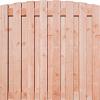 Tuinscherm Douglas 17 planks | Geschaafd | Verticaal | Toog