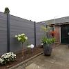 Composiet Premium Tuinscherm - Natural Cloudy Grey - Verticaal