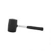 Rubber hamer met stalen steel