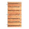 Douglas Schaaldelen Horizontale Tuinpoort 100x180 cm | 18x150-200 mm
