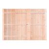 Douglas Open Rhombus Dubbele Tuinpoort 390x195 cm | 2x Stalen frame 190cm + 200cm met slotkast