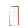 Douglas Gaas Trellis met Betonijzer | 90x180cm | Maas 7,5x7,5 cm