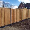 Tuinscherm Douglas Schaaldelen 180x180 cm BxH | Schaaldelen | Verticaal | Recht