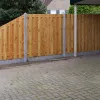 Tuinscherm Douglas 21 planks | Geschaafd | Verticaal | Recht
