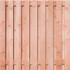 Tuinscherm Douglas 19 planks | Geschaafd | Verticaal | Recht