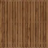 Tuinscherm Ayous Rhombus open | 37 planks | Geschaafd | Verticaal | Recht