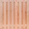 Tuinscherm Douglas 17 planks 180x180 cm BxH | Geschaafd | Verticaal | Recht