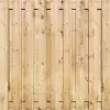 Tuinscherm Grenen 19 planks 180x180 cm BxH | Geschaafd | Verticaal | Recht