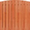 Tuinscherm Keruing 21 planks 180x180 cm BxH | Geschaafd | Verticaal | Toog