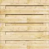 Tuinscherm Horizontaal Grenen XL 13 planks 180x180 cm BxH | Gezaagd