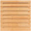 Tuinscherm Horizontaal Keruing 17 planks 180x180 cm BxH | Geschaafd