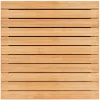Tuinscherm Horizontaal Keruing 23 planks 180x180 cm BxH | Geschaafd