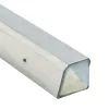Betonpaal Punt glad Wit 10x10x275cm tussen sponning 37cm. met diamantkop