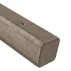 Betonpaal Vlak glad Bruin 10x10x275cm tussen sponning 37cm