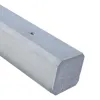 Betonpaal Vlak Glad Stampgrijs 10x10x275cm tussen sponning 37cm