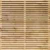Tuinscherm Vuren Rhombus open | 51 planks | Geschaafd | Horizontaal