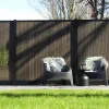 Composiet Premium Tuinscherm - Rhombus Dark Brown - Verticaal