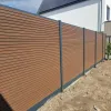 Composiet Premium Tuinscherm - Rhombus Savanna Brown - Horizontaal