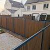 Composiet Premium Tuinscherm - Rhombus Savanna Brown - Verticaal