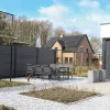 Composiet Premium Tuinscherm - Natural Cloudy Grey - Horizontaal