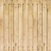 Tuinscherm Grenen 23 planks 60x130 cm BxH | Geschaafd | Verticaal | Recht