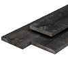 Douglas Schuttingplank | Zwart geïmpregneerd | 16x140x1800 mm