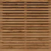 Tuinscherm Horizontaal Ayous Rhombus 37 planks 180x180 cm BxH | Geschaafd