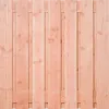 Tuinscherm Douglas XL | 15 planks 180x180 cm BxH | Fijnbezaagd | Verticaal | Recht