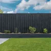 Tuinscherm Zwart Naaldhout 21 planks 180x180 cm BxH | Geschaafd | Verticaal | Recht