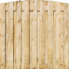 Tuinscherm Grenen 19 planks 60x130 cm BxH | Geschaafd | Verticaal | Toog
