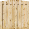 Tuinscherm Grenen 17 planks 150x90 cm BxH | Geschaafd | Verticaal | Toog