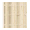 Vuren Rhombus Tuinpoort 170x195 cm | Stalen frame met slotkast | Verstelbaar | 18x45 mm