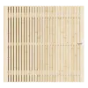 Vuren Rhombus Tuinpoort 190x195 cm | Stalen frame met slotkast | Verstelbaar | 18x70 mm