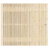 Vuren Rhombus Tuinpoort 200x195 cm | Stalen frame met slotkast | Verstelbaar | 18x45 mm